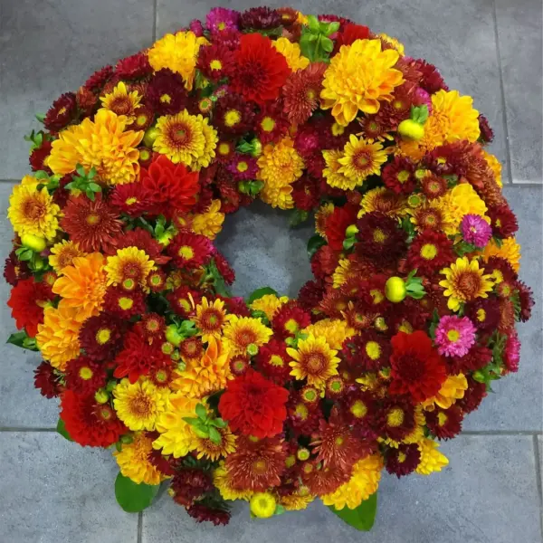 Trauergesteck von Schönes aus Blumen